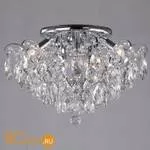 Потолочный светильник Eurosvet Crystal 10081/6 хром/прозрачный хрусталь Strotskis