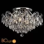 Потолочный светильник Eurosvet Crystal 10081/6 хром/прозрачный хрусталь Strotskis - Фото 2