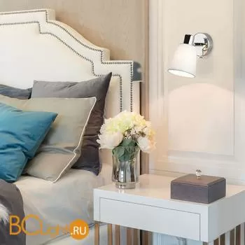 Бра Eurosvet Culver 20080/1 хром/голубой - Фото 1