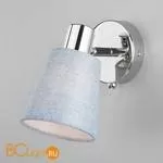 Бра Eurosvet Culver 20080/1 хром/голубой