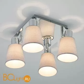 Потолочная люстра Eurosvet Culver 20080/4 хром/голубой - Фото 3