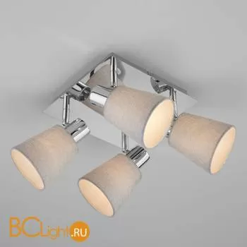 Потолочная люстра Eurosvet Culver 20080/4 хром/голубой - Фото 4