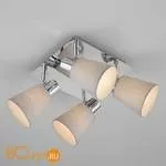 Потолочная люстра Eurosvet Culver 20080/4 хром/голубой - Фото 4