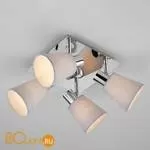 Потолочная люстра Eurosvet Culver 20080/4 хром/голубой - Фото 5