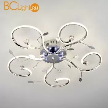 Потолочный светильник Eurosvet Curl 90129/5 хром 55W