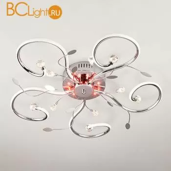 Потолочный светильник Eurosvet Curl 90129/5 хром 55W - Фото 1