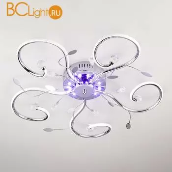 Потолочный светильник Eurosvet Curl 90129/5 хром 55W - Фото 2