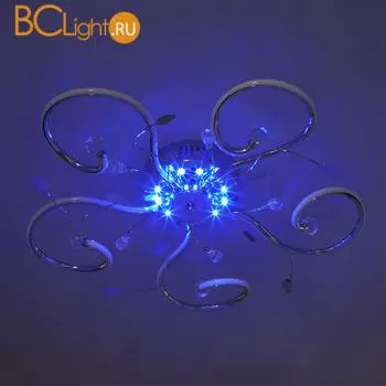 Потолочный светильник Eurosvet Curl 90129/5 хром 55W - Фото 5