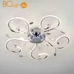 Потолочный светильник Eurosvet Curl 90129/5 хром 55W