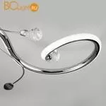 Потолочный светильник Eurosvet Curl 90129/5 хром 55W - Фото 0