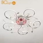Потолочный светильник Eurosvet Curl 90129/5 хром 55W - Фото 1