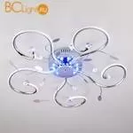 Потолочный светильник Eurosvet Curl 90129/5 хром 55W - Фото 4