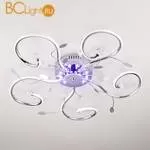 Потолочный светильник Eurosvet Curl 90129/5 хром 55W - Фото 2