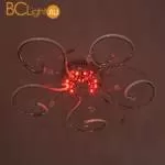 Потолочный светильник Eurosvet Curl 90129/5 хром 55W - Фото 6