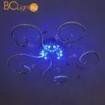 Потолочный светильник Eurosvet Curl 90129/5 хром 55W - Фото 5