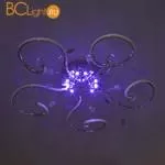 Потолочный светильник Eurosvet Curl 90129/5 хром 55W - Фото 3