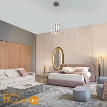 Подвесной светильник Eurosvet Cycle 90170/5 хром 57W - Фото 1