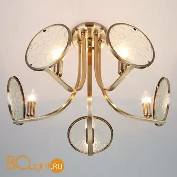 Потолочная люстра Eurosvet Cyrus 60073/5 античная бронза