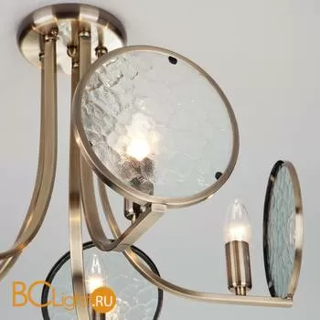 Потолочная люстра Eurosvet Cyrus 60073/5 античная бронза - Фото 2