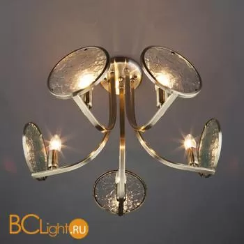 Потолочная люстра Eurosvet Cyrus 60073/5 античная бронза - Фото 6