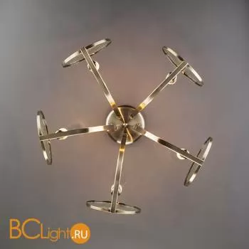 Потолочная люстра Eurosvet Cyrus 60073/5 античная бронза - Фото 5