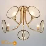 Потолочная люстра Eurosvet Cyrus 60073/5 античная бронза