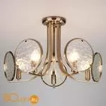 Потолочная люстра Eurosvet Cyrus 60073/5 античная бронза - Фото 0