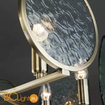 Потолочная люстра Eurosvet Cyrus 60073/8 античная бронза - Фото 7