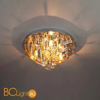 Потолочный светильник Eurosvet Dallas 80116/8 хром/белый - Фото 2