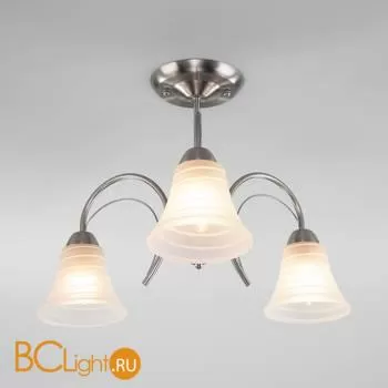 Люстра Eurosvet Dana 30173/3 сатин-никель - Фото 0