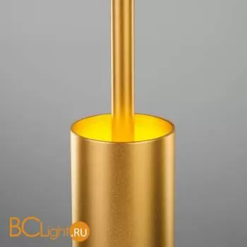 Подвесной светильник Eurosvet Dante 50203/1 LED матовое золото - Фото 1