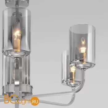 Люстра Eurosvet Defi 60138/6 сатин-никель a060903 - Фото 0