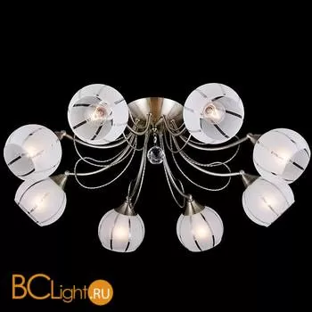 Потолочная люстра Eurosvet Делани 30021/8 античная бронза