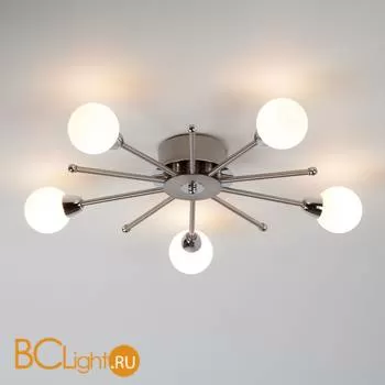 Потолочная люстра Eurosvet Delia 70066/5 хром - Фото 0