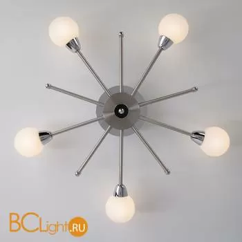 Потолочная люстра Eurosvet Delia 70066/5 хром - Фото 1