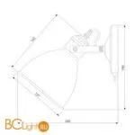 Бра Eurosvet Denley 70112/1 черный - Фото 2