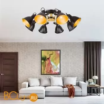 Люстра Eurosvet Denley 70112/8 черный