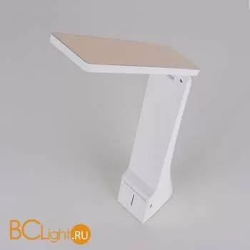 Настольная лампа Eurosvet Desk белый/золотой (TL90450) 3W - Фото 2