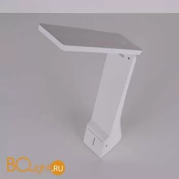 Настольная лампа Eurosvet Desk белый/серебряный (TL90450) 3W - Фото 5