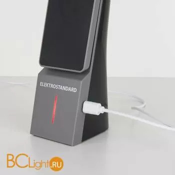 Настольная лампа Eurosvet Desk черный/серый (TL90450) 3W - Фото 2