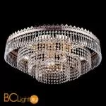 Потолочный светильник Eurosvet Diadema 10078/10 золото/прозрачный хрусталь Strotskis - Фото 1