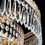 Потолочный светильник Eurosvet Diadema 10078/10 золото/прозрачный хрусталь Strotskis - Фото 2