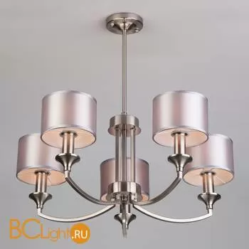 Потолочная люстра Eurosvet Diana 60067/5 сатин-никель - Фото 5