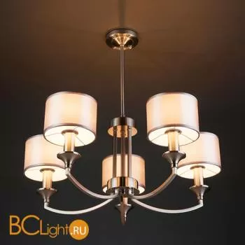 Потолочная люстра Eurosvet Diana 60067/5 сатин-никель - Фото 4