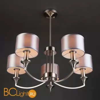 Потолочная люстра Eurosvet Diana 60067/5 сатин-никель - Фото 8