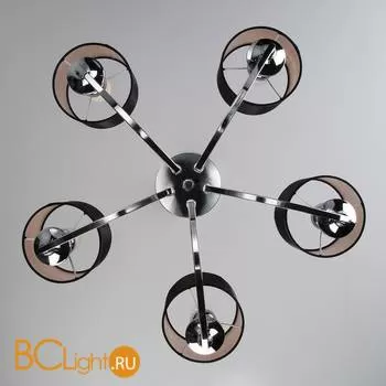 Потолочная люстра Eurosvet Diana 60067/5 хром - Фото 4