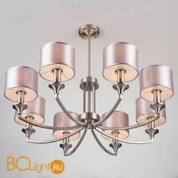 Потолочная люстра Eurosvet Diana 60067/8 сатин-никель - Фото 7