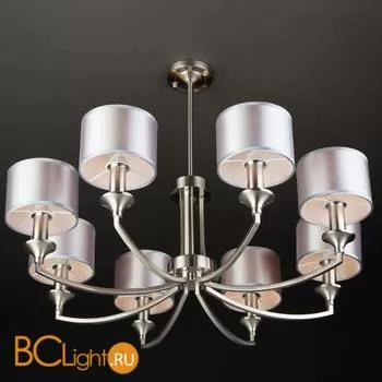 Потолочная люстра Eurosvet Diana 60067/8 сатин-никель - Фото 8