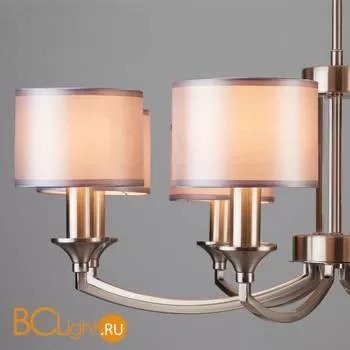 Потолочная люстра Eurosvet Diana 60067/8 сатин-никель - Фото 6