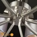 Потолочная люстра Eurosvet Diana 60067/8 сатин-никель - Фото 1